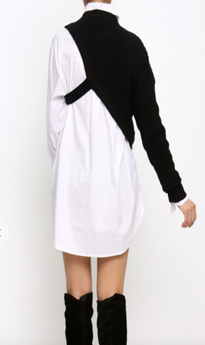 Mixed Media Blouse